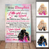 Personalized Mom Grandma To My Daughter Poster AG221 87O36 thumb 1