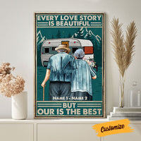 Personalized Couple Camping Poster AG243 30O58 thumb 1