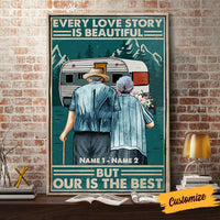Personalized Couple Camping Poster AG243 30O58 thumb 1
