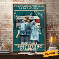 Personalized Camping Couple Poster AG223 30O58 thumb 1