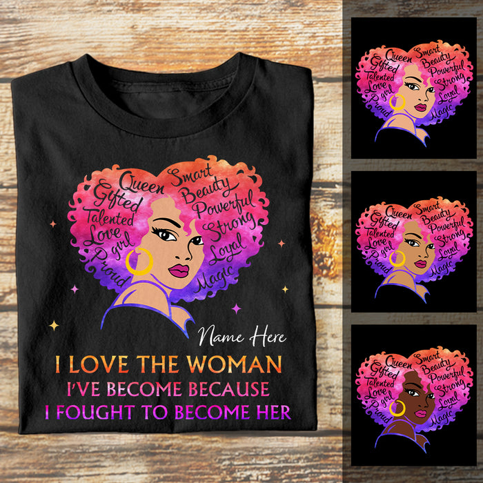 Personalized  I Fought To Become Her T Shirt AG242 85O57 1