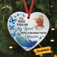 Personalized Memo Mom Dad In My Heart Ornament AG254 95O34 thumb 1