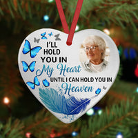 Personalized Memo Mom Dad In My Heart Ornament AG254 95O34 thumb 1