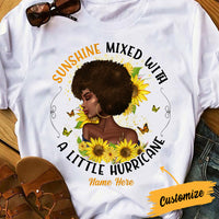 Personalized BWA Girl Sunshine With Hurricane T Shirt AG253 95O34 thumb 1