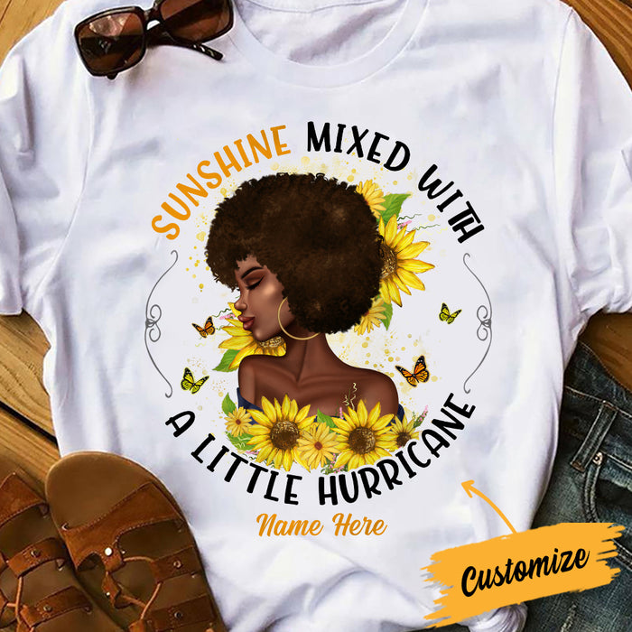 Personalized BWA Girl Sunshine With Hurricane T Shirt AG253 95O34 1