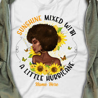 Personalized BWA Girl Sunshine With Hurricane T Shirt AG253 95O34 thumb 1