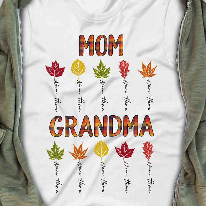 Personalized  Grandma Fall T Shirt AG261 85O47 1