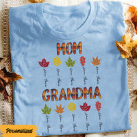 Personalized  Grandma Fall T Shirt AG261 85O47 thumb 1