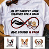 Personalized  Dog I Found A Paw T Shirt AG262 85O53 thumb 1