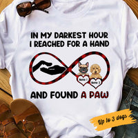 Personalized  Dog I Found A Paw T Shirt AG262 85O53 thumb 1