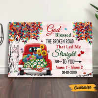 Personalized Couple Truck God Blessed Poster AG242 30O47 thumb 1