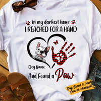 Personalized  Dog I Found A Paw T Shirt AG266 85O57 thumb 1