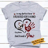 Personalized  Dog I Found A Paw T Shirt AG266 85O57 thumb 1