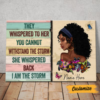 Personalized BWA Storm Girl Canvas Poster AG261 22O47 thumb 1