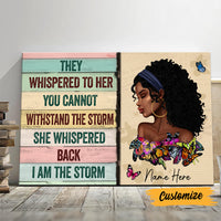 Personalized BWA Storm Girl Canvas Poster AG261 22O47 thumb 1