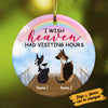 Personalized  Dog Memo Heaven Circle Ornament AG269 85O53 1