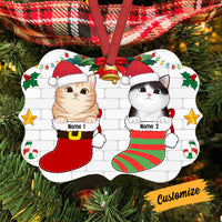 Personalized Cat Christmas Benelux Ornament AG264 24O53 thumb 1