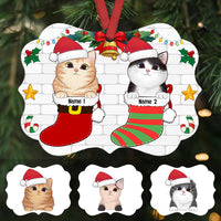Personalized Cat Christmas Benelux Ornament AG264 24O53 thumb 1