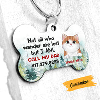 Personalized Cat Wander Bone Pet Tag AG267 81O58 thumb 1