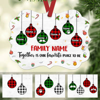 Personalized Family Christmas Benelux Ornament AG262 95O58 thumb 1