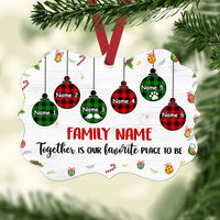 Personalized Family Christmas Benelux Ornament AG262 95O58 thumb 1