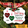 Personalized Christmas Couple Benelux Ornament AG265 26O47 1