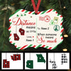 Personalized Long Distance Benelux Ornament AG263 30O57 1