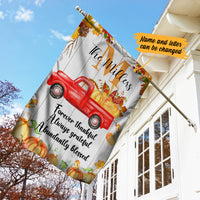 Personalized Thankful Fall Blessed Flag AG222 26O34 thumb 1