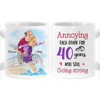 Personalized Couple Annoying Each Other Mug 30953 thumb 1