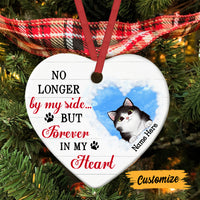 Personalized Cat Memo Heart Ornament AG301 22O47 thumb 1