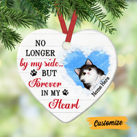 Personalized Cat Memo Heart Ornament AG301 22O47 thumb 1