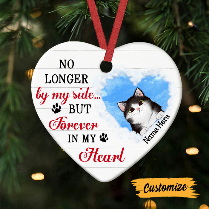 Personalized Cat Memo Heart Ornament AG301 22O47 1