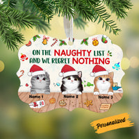 Personalized Christmas Cat Benelux Ornament AG303 26O57 thumb 1