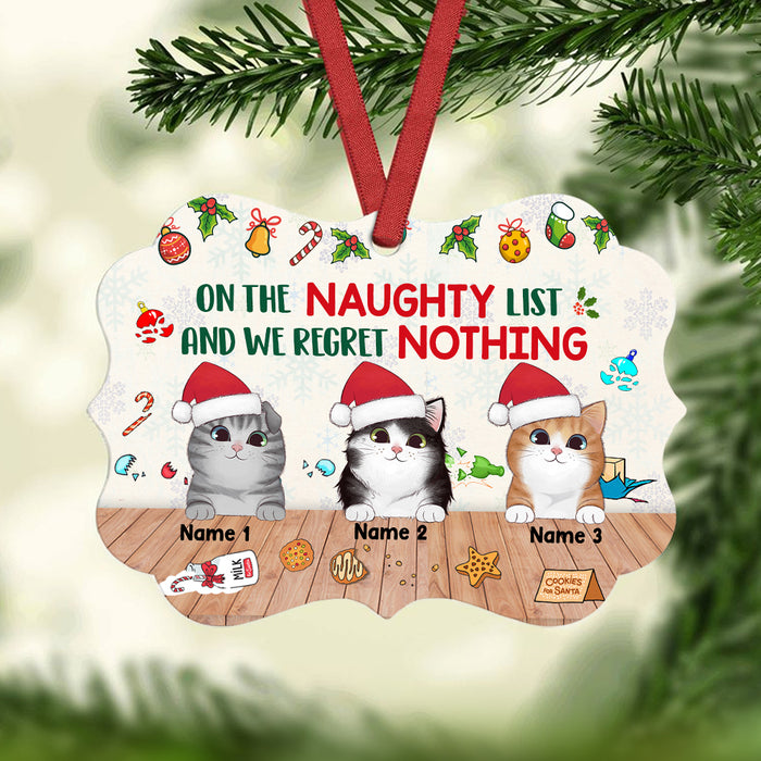 Personalized Christmas Cat Benelux Ornament AG303 26O57 1