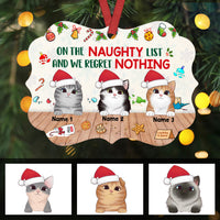 Personalized Christmas Cat Benelux Ornament AG303 26O57 thumb 1