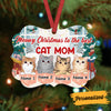 Personalized Christmas Cat Benelux Ornament AG302 26O36 1