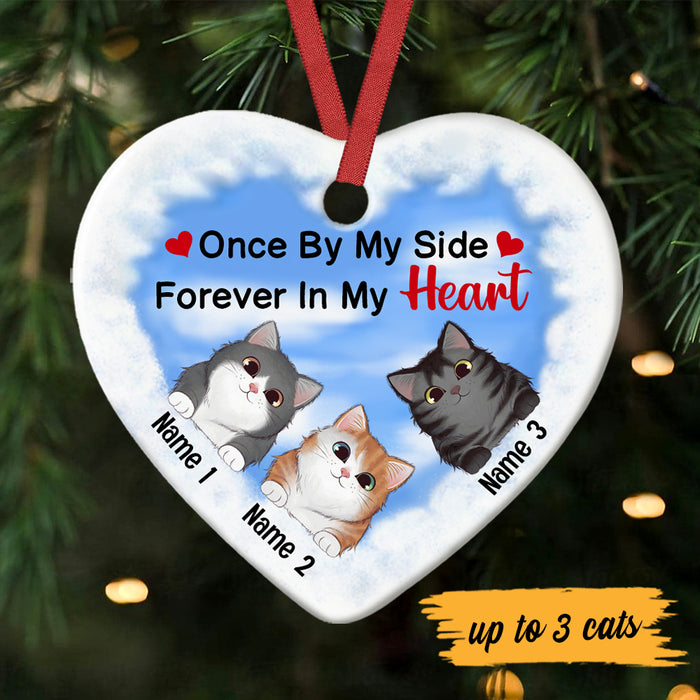 Personalized Cat Memo Heart Ornament AG301 30O47 1