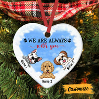 Personalized Dog Memo In Our Heart Ornament AG305 95O47 thumb 1