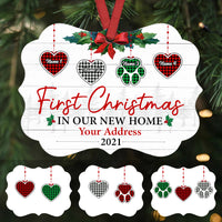 Personalized Christmas Heart Ornament Benelux Ornament AG301 26O53 thumb 1