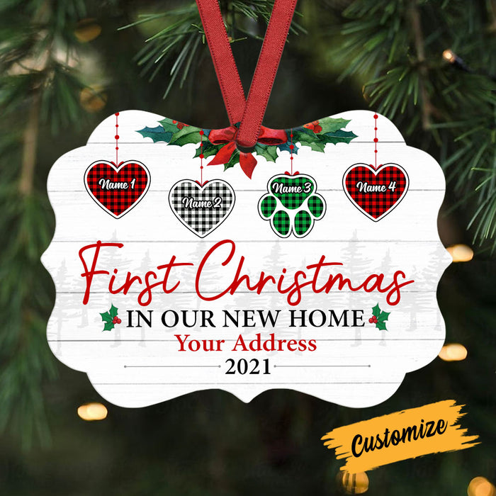 Personalized Christmas Heart Ornament Benelux Ornament AG301 26O53 1