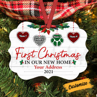 Personalized Christmas Heart Ornament Benelux Ornament AG301 26O53 thumb 1