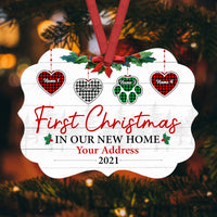 Personalized Christmas Heart Ornament Benelux Ornament AG301 26O53 thumb 1