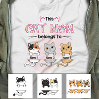 Personalized This Cat Mom T Shirt MR161 30O60 thumb 1