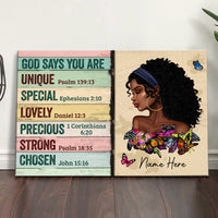 Personalized BWA God Says Poster AG311 22O47 thumb 1