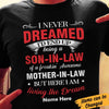 Personalized Son-in-law Mother-in-law T Shirt NB253 81O34 1