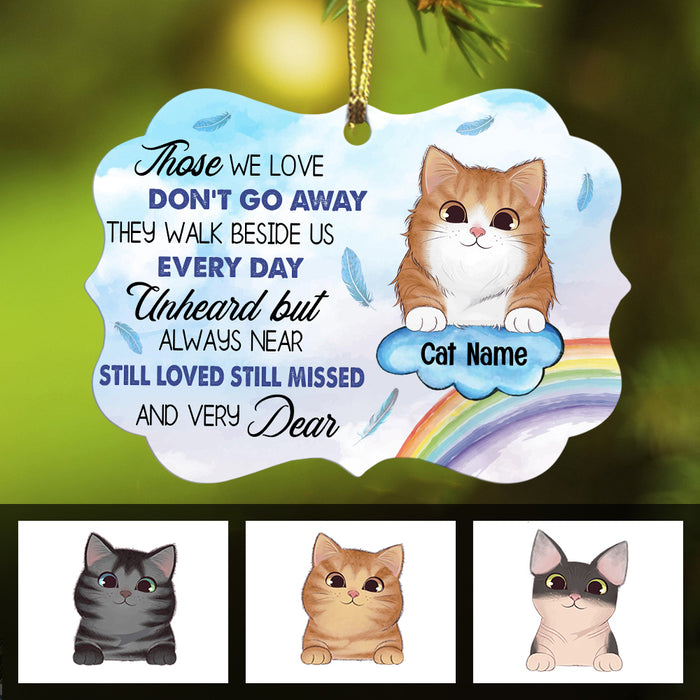 Personalized Christmas Memo Cat Benelux Ornament SB11 26O34 1