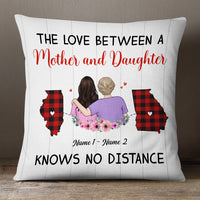 Personalized Mom Daughter Long Distance Pillow SB65 85O57 (Insert Included) thumb 1