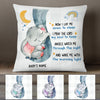Personalized Elephant Baby Sleep Prayer Pillow SB41 85O58 (Insert Included) 1