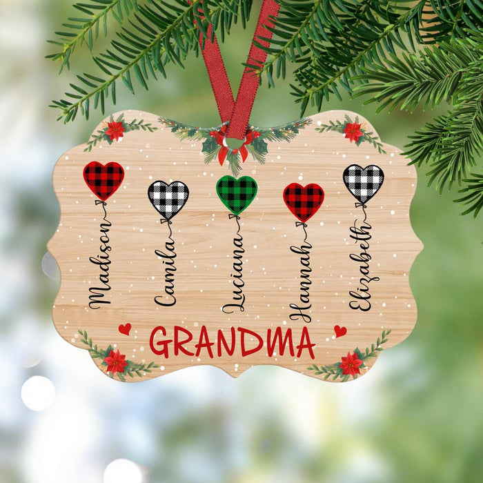 Personalized Grandma Christmas Benelux Ornament SB41 95O57 1