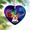 Personalized Dog Memo Christmas Heart Ornament SB41 24O34 1